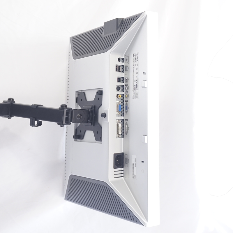 DELL 2007 Fpb 20in TFT LCD Dual Monitors w/ VESA Desk Stand+VGA+DVI to HDMI+PWR
