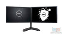 DELL U2412mb 24" LED IPS Dual Monitors Professional Matching w/ Heavy Duty Stand - Grade A