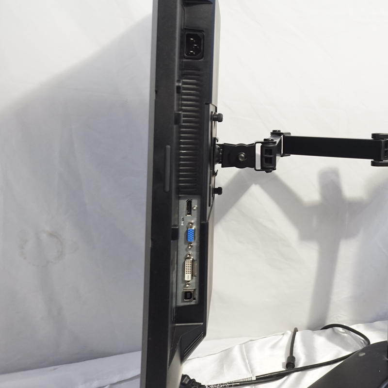 HP E241i 24" LED Monitor Dual w/ Heavy Duty Stand DP DVI VGA