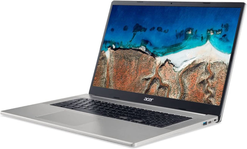Acer Chromebook 317 17.3” FHD Intel Celeron N4500 64GB eMMC 4GB RAM Silver - Monster Monitors