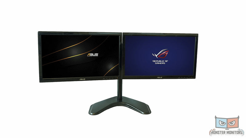 ASUS 22" in VS228H-P LED Dual Monitor w/ Heavy Duty Stand 16:9 DP VGA HDMI - Monster Monitors