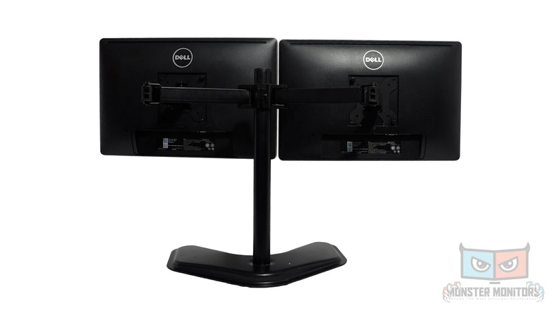 DELL 20in P2016H Dual LED IPS Monitor on Desk Stand 16:9 VGA DP - White Spots - Monster Monitors
