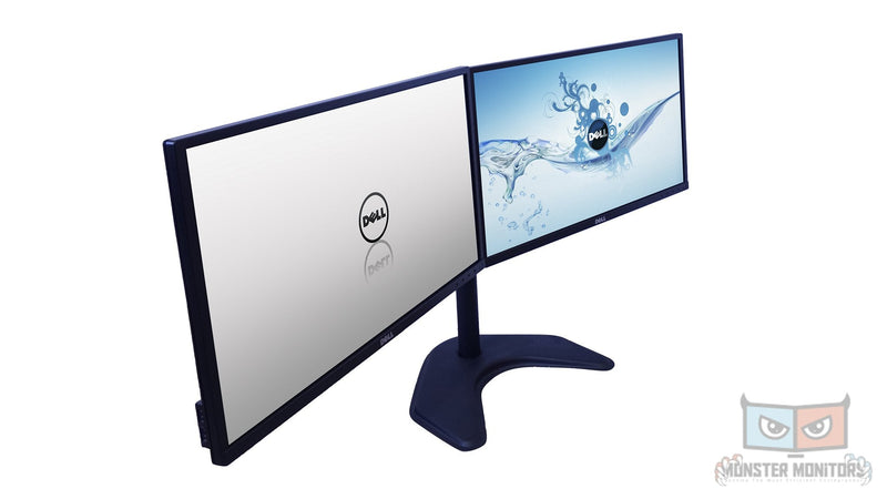 DELL 23 Inch P2317h LED IPS Gaming Matching Dual Monitors w/ Heavy Duty Stand - Monster Monitors
