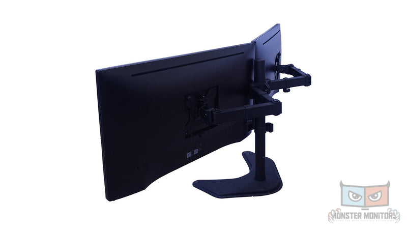 DELL 23 Inch P2317h LED IPS Gaming Matching Dual Monitors w/ Heavy Duty Stand - Monster Monitors