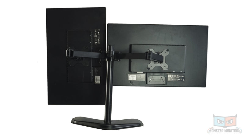HP 24in V241-LED Matching Dual Monitors w/Heavy Duty Stand Full HD Monitor - Grade A - Monster Monitors