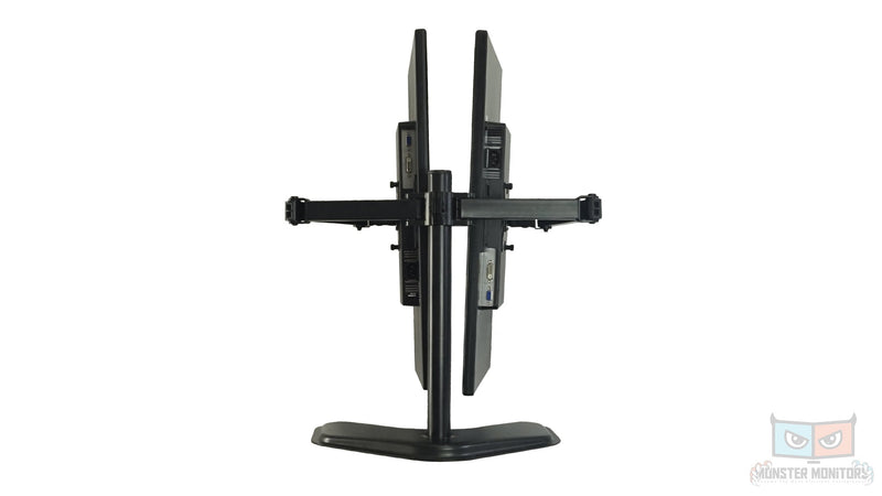 HP 24in V241-LED Matching Dual Monitors w/Heavy Duty Stand Full HD Monitor - Grade A - Monster Monitors