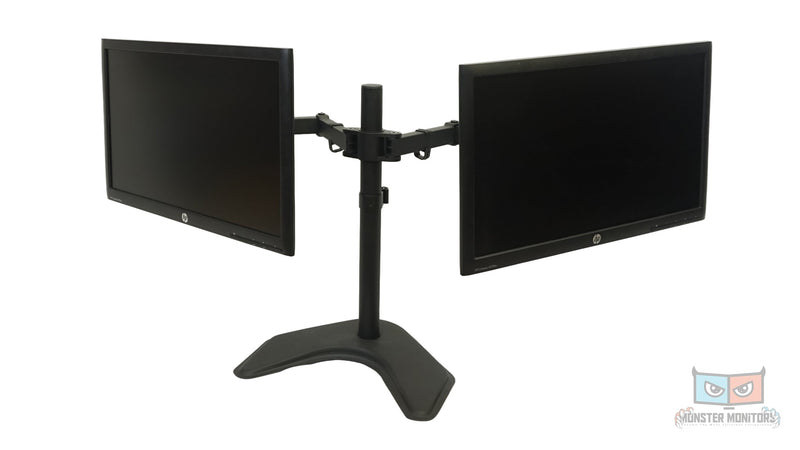 HP Advantage 23in LA2306x LED Dual Monitors w/ Dual Desk Stand - Pressure - Monster Monitors