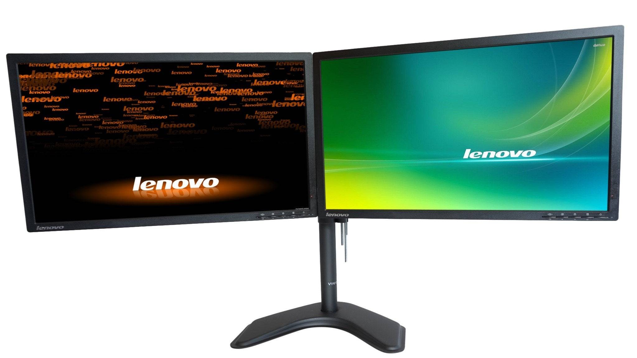 Lenovo T2323P 23" Widescreen Dual LCD Monitor Setup - Grade B - Monster Monitors