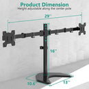 Matching HP Z22i 22" Dual Monitors w/Heavy Duty Stand - VGA DVI DP - Monster Monitors