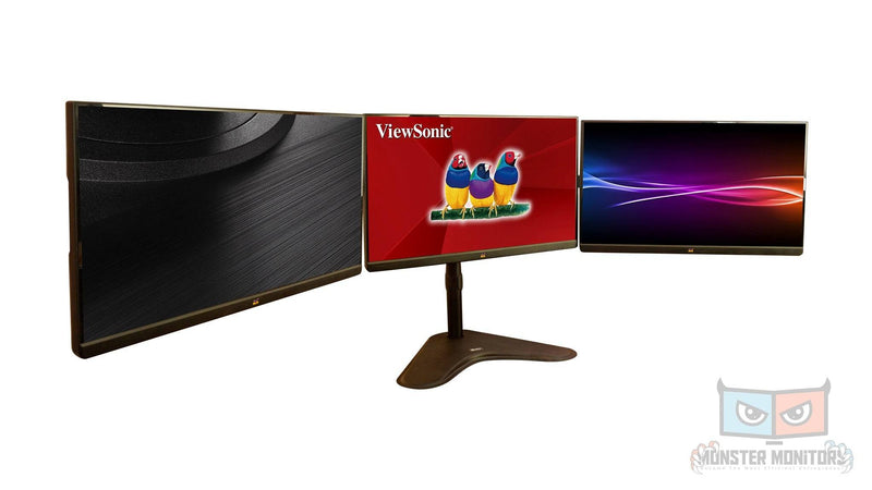 Viewsonic TD2230 22Inch Bezel Free, Glossy, Multi-Touch Heavy Duty Stand Wide 16:9 VGA HDMI DP IPS - Monster Monitors