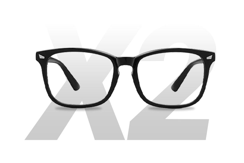 x2 Computer Monitors Unisex Anti-Blue Light Glasses - Monster Monitors